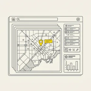 Illustrazione SmartLands — Smart Site