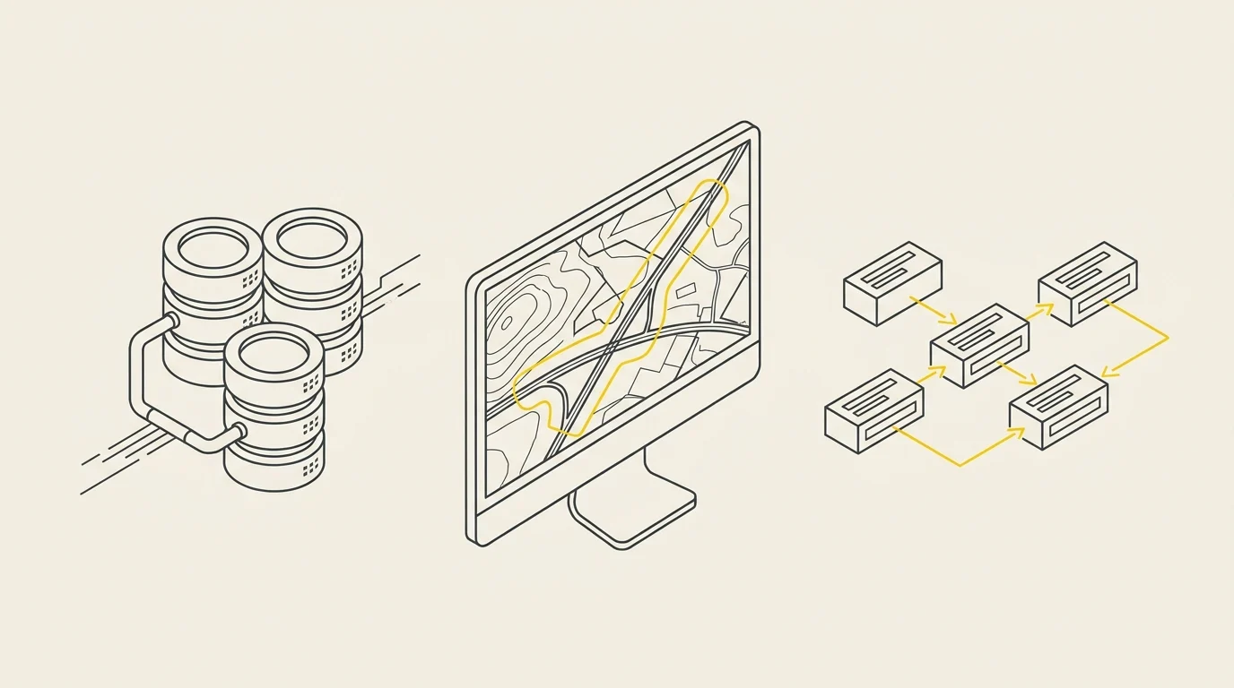 Illustrazione: banche dati, analisi spaziale e procedure automatiche in QGIS