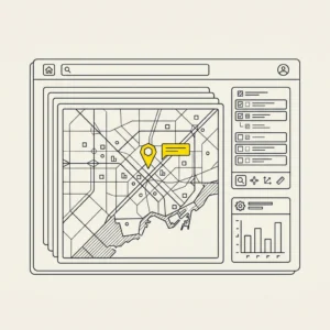 Illustrazione SmartLands — Smart Site