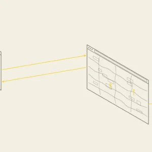 Illustrazione tecnica: QGIS, sito web e telefono collegati fra loro
